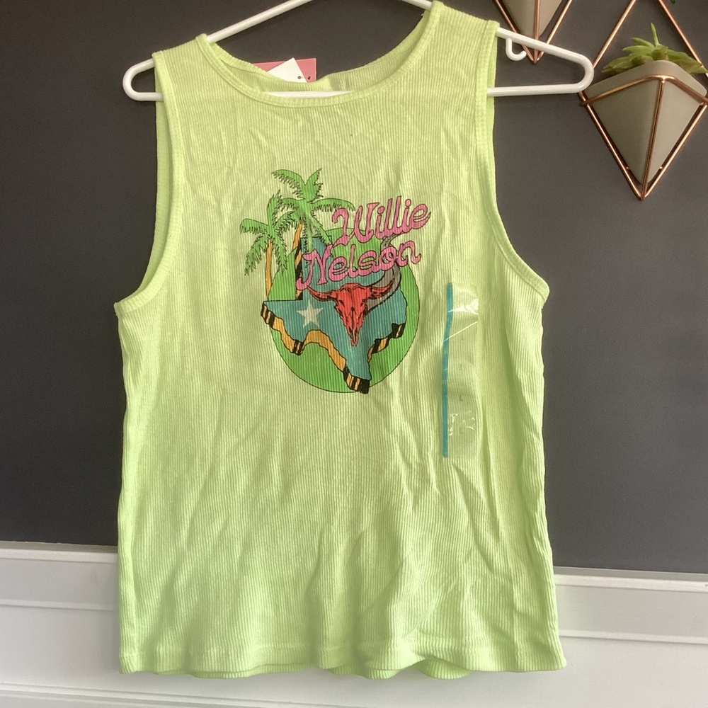 Willie Nelson Ribbed Tank - Picture 4 of 6